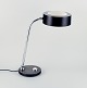 Charlotte Perriand, Jumo, French desk lamp in chrome and black lacquered metal 
with an adjustable head.