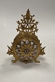 Danam Antik 
presents: 
Ferdinand 
Barbedienne 
Bronze Table 
Clock with 
Enamel