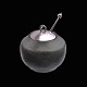 Bestik.dk 
presents: 
Hans 
Hansen. 
Stoneware Jar 
with Sterling 
Silver Lid & 
Spoon.