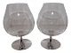 Antik K 
presents: 
Extra 
large brandy 
glasses with 
sterling silver 
bottom