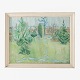 Roxy Klassik 
presents: 
Christine 
Swane
Painting. 
'Garden Party' 
with blue frame 
from 1944. 
Signed.
1 pc. in ...