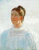 Dansk 
Kunstgalleri 
presents: 
Michael 
Ancher 
1849-1927
1896
29 x 24 cm (34 
x 39 cm)
