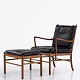 Roxy Klassik 
presents: 
Ole 
Wanscher / P. 
J. Furniture
PJ 149 - 
'Colonial 
Chair' in 
walnut and 
black leather 
...