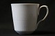 Antik Huset 
presents: 
White 
fluted mug from 
Royal 
Copenhagen, 1st 
black, deck. 
No. 103