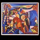 Aabenraa 
Antikvitetshandel 
presents: 
Tage 
Mellerup, 
1911-88, oil on 
canvas. 
Composition 
with birds 
signed and ...