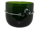 Antik K 
presents: 
Holmegaard
Small dark 
green flower 
pot