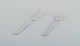 L'Art presents: 
Cohr and 
Swedish 
silversmith. 
"Old Danish". 
Two dinner 
forks in 830 
silver.