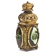 Aabenraa 
Antikvitetshandel 
presents: 
Baroque 
brass lantern 
circa 1750. H: 
20cm