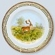 Antik 
Damgaard-
Lauritsen 
presents: 
Royal 
Copenhagen, 
Flora Danica 
Animal; 
Dinnerplate 
25,5 cm No. 
3549