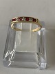 Alliance ring 
in 14 carat 
gold, with 
inlaid rubies 
and ...