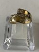 Women's ring in 
14 carat gold, 
with diamonds. 
Size 56.5 ...