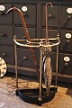 K&Co. presents: 
Old French 
umbrella stand 
in brass with 
metal drip 
tray...