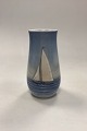 Danam Antik 
presents: 
Bing and 
Grøndahl Art 
Nouveau Vase - 
Sailboat No. 
800/5209