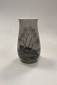 Bing og Grøndahl Art Nouveau Vase med Træer No. 526/5210