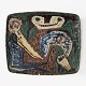 Roxy Klassik 
presents: 
Birte 
Weggerby
Stoneware 
relief in 
polychrome 
colours. Signed 
from 1960.
1 pc. in ...