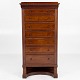 Roxy Klassik 
presents: 
Danish 
Cabinetmaker
Tall chest of 
drawers in 
mahogany with 
seven drawers 
and central ...