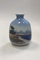 Lyngby 
Porcelain Vase 
with Landscape 
No. 150-2/94