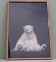 Klosterkælderen 
presents: 
Lars 
Dyrendom: No #3 
Polar Bear 
Photo including 
glass and 
wooden frame 
62.5 x 42.5 cm