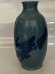 Antik Huset 
presents: 
Stoneware, 
Vase, Sylvest 
Ceramics
Two-tone 
lavender blue 
vase with 
details
Height 21.5 
cm.