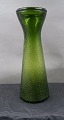 Large Hyacinth 
glasses in dark 
green glass 
with net ...