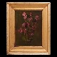 Aabenraa 
Antikvitetshandel 
presents: 
Stillife 
with flowers, 
oli on canvas 
on plate, 
signed "MH" and 
dated 1896. ...
