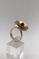 Danam Antik 
præsenterer: 
Bent 
Gabrielsen 14K 
Guld Ring 
(Safir)
