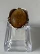 Antik Huset 
presents: 
Women's 
ring with amber 
in silver
Size 56
