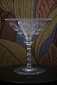 K&Co. presents: 
5 pieces. 
old crystal 
champagne bowls 
/ cocktail 
glasses 
with fine cut 
pattern...