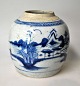 Pegasus – Kunst 
- Antik - 
Design 
presents: 
Chinese 
bojan in 
blue/white 
porcelain, 19th 
century.