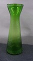 Antikkram 
presents: 
Large 
Hyacinth 
glasses in 
green glass 
with net 
pattern 22cm