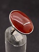 Middelfart 
Antik presents: 
Sterling 
silver ring 
with agate