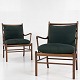 Roxy Klassik 
presents: 
Ole 
Wanscher / P.J. 
Furniture
PJ 149 - Pair 
of 'Colonial 
Chair' easy 
chairs in Rio 
...