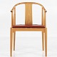 Roxy Klassik 
presents: 
Hans J. 
Wegner / Fritz 
Hansen
FH 4283 - 
China chair in 
cherry with 
original red 
leather ...