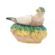 Aabenraa 
Antikvitetshandel 
presents: 
Small 
pigeon shaped 
faience tureen 
by Marieberg, 
Sweden, signed 
circa ...