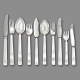 Antik 
Damgaard-
Lauritsen 
presents: 
Georg 
Jensen, Sigvard 
Bernadotte; 
Barnadotte 
silver cutlery, 
complete for 6 
...