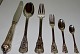 Danam Antik presents: Anton Michelsen Rosenborg Sterling Silver Flatware for 6 persons. 42 pieces