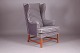 Roxy Klassik presents: Kaare Klint / Rud. RasmussenWing chairMahogany & checkered Cotil fabric.Nice ...