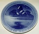 Danam Antik presents: Unique one of a kind Royal Copenhagen Christmas Plate from 1926. Signed by Oluf Jensen