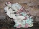 Antik K presents: Bing & Grondahl.HUGE and amazing figurine by artist Gauguin, Faun and Lady kissing