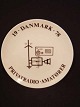 Private Radio amateurs plate 1978 Plate No. 8 contact for price