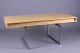 Roxy Klassik presents: Bodil Kjær.Desk.Ash / stainless steel.Have been used, but in a nice ...