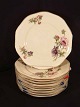 Pirken Hammer. model Garlsbad. flat dinner plate D: 25.5 cm. price Dkr. 50, - Euro 7, -