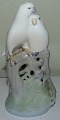 Danam Antik presents: Royal Copenhagen figurine parrots on Branch #649