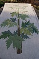 Antikkram presents: Tapestry with hogweed by Gerda Bengtsson, Haandarbejdets Fremme, Denmark
