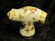 Stenstrøm Antikviteter presents: Georgian walking stick handle made of porcelain.Decorated with flowers