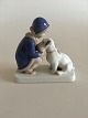 Bing & Grondahl Figurine Girl with Dog #2163