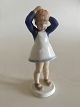 Bing & Grondahl Figurine Anne #2381. Measures 19cm and is in good condition. Designed by Claire ...