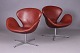 Roxy Klassik presents: Arne Jacobsen / Fritz HansenLounge chairs."The Swan". Model: 3320Design: ...