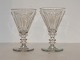 Antik K presents: Old Danish Anglais wine glasses