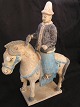 Ming rider China 1500 century.  H. 31 cm.